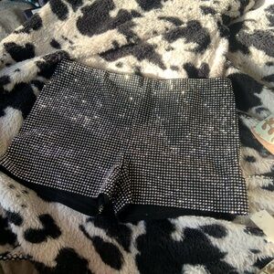 Rhinestone Shorts